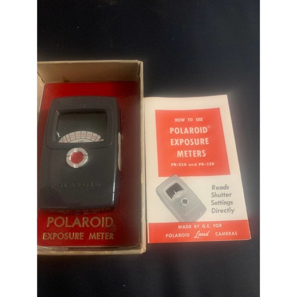 Vintage Polaroid Exposure Meter PR-23A NOS NEW‎ - Picture 3 of 6